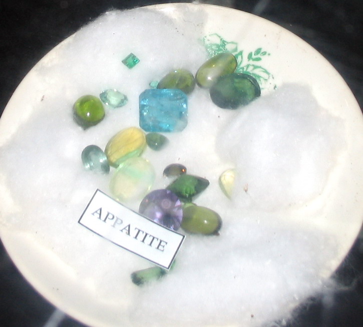 Faceted Apatite Gemstones