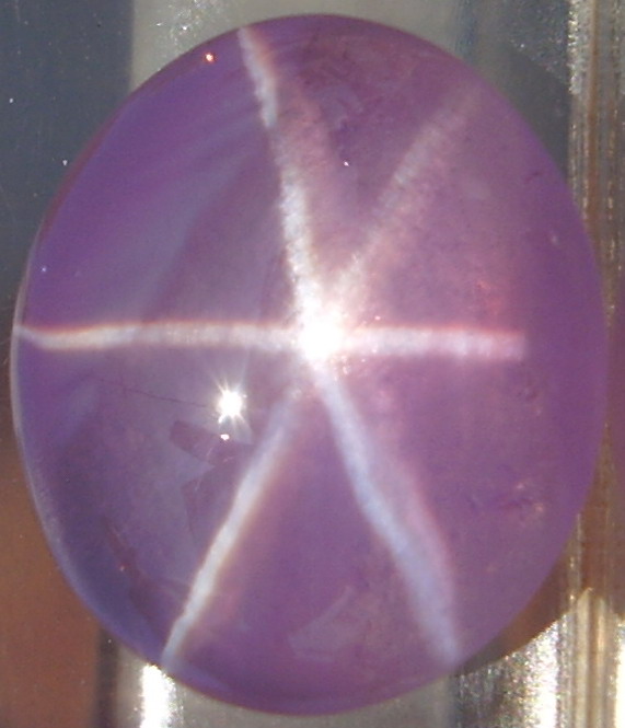 A Natural Pink Star Sapphire from Ceylon