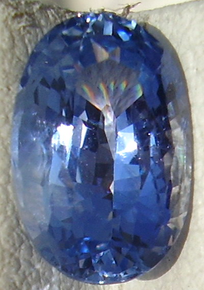 Cushion Cut Ceylon Blue Sapphire Gemstone