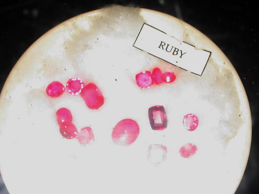 Some Rubies from Myanmar