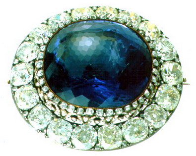 The Maria Alexandrovna Sapphire Brooch