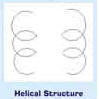 Helical Structure of Quartz