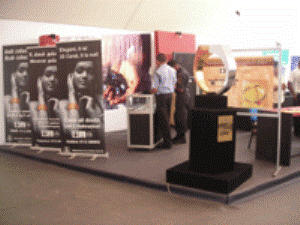 The NGJA stall at the National Trade Exhibition