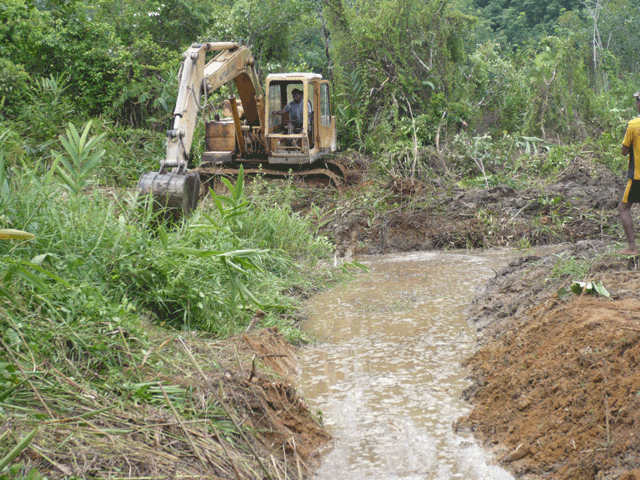 Conservation of the Midigaha Canal Magurywela Ingiriya Sri Lanka