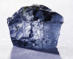 29.6-carat, vivid-blue, rough diamond discovered at Petra Diamonds Cullinan Mine