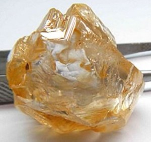 95.45-carat, Type IIa diamond recovered at Lulo