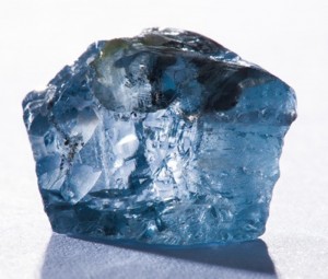 The 29.6-carat rough blue  diamond that sold for US$  25.6 million