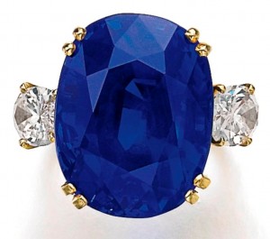 Lot 411 - An Important Sapphire and Diamond Ring by M. Gerard