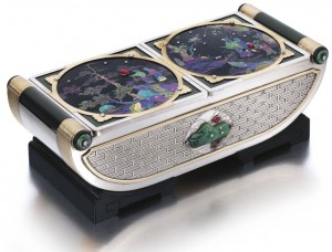 Lot 448 - Gem-set and Diamond Box by Cartier designed  in 1926