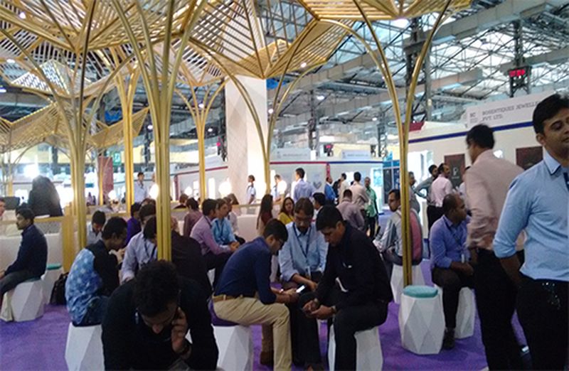 Section of visitors/exhibitors at the 10th Signature IIJS and 4th IGJME