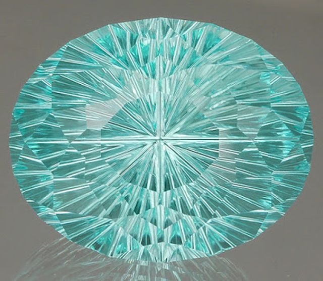 INNOVATIVE FACETING 3RD PLACE, JOHN DYER, 53.86 CT. SPECIALTY-CUT TOURMALINE