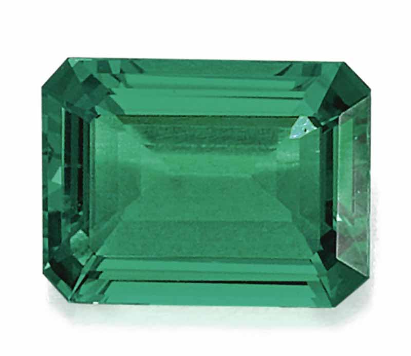 LOT 135 - AN EXCEPTIONAL EMERALD 