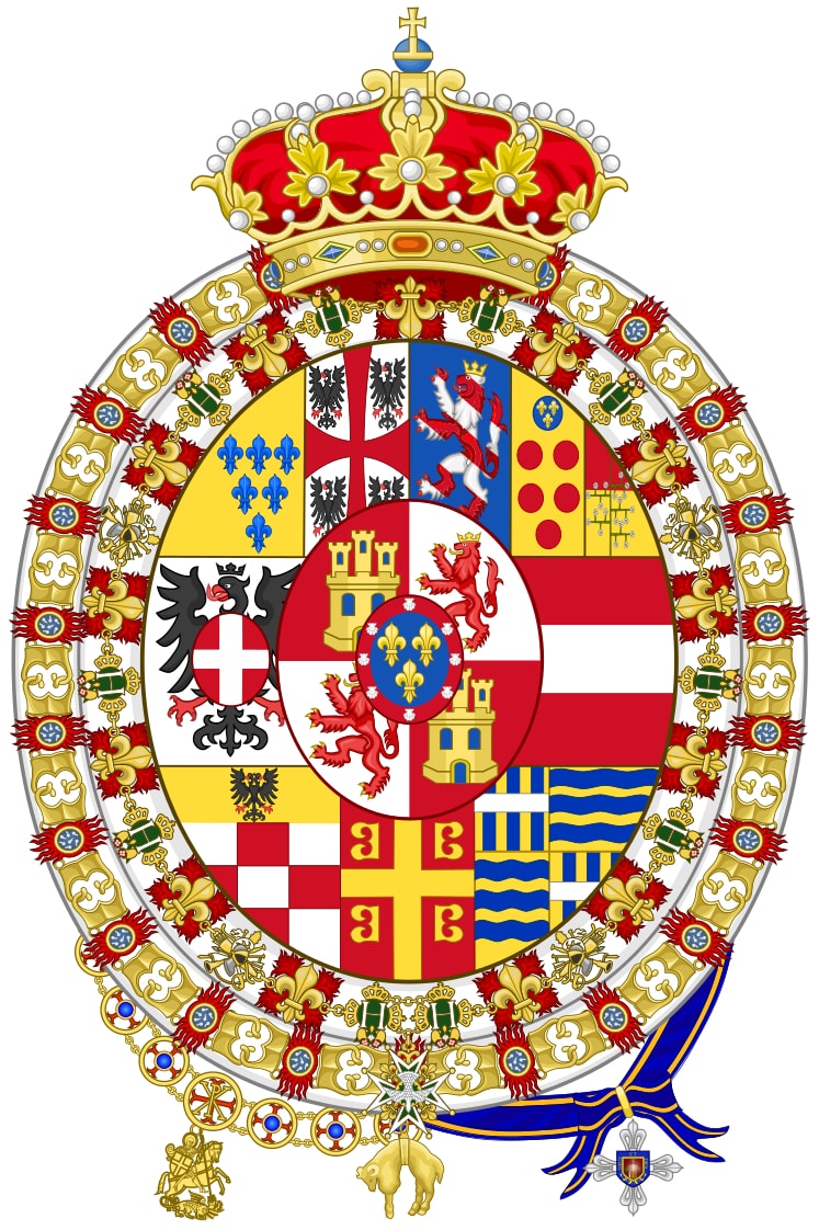 COAT-OF-ARMS OF HOUSE OF BOURBON-PARMA
