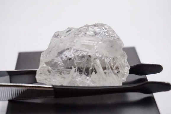 113-carat white rough diamond recovered from Lulo Diamond Mine