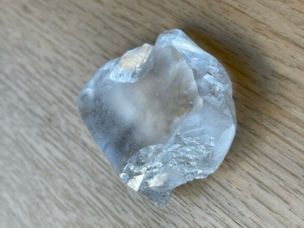 299-ct white rough diamond recovered at cullinan Jan 2021