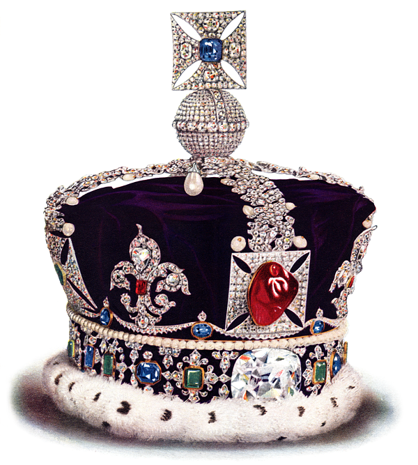 Imperial State Crown of United Kingdom.